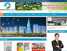 Tablet Screenshot of nhadatdongnai.org